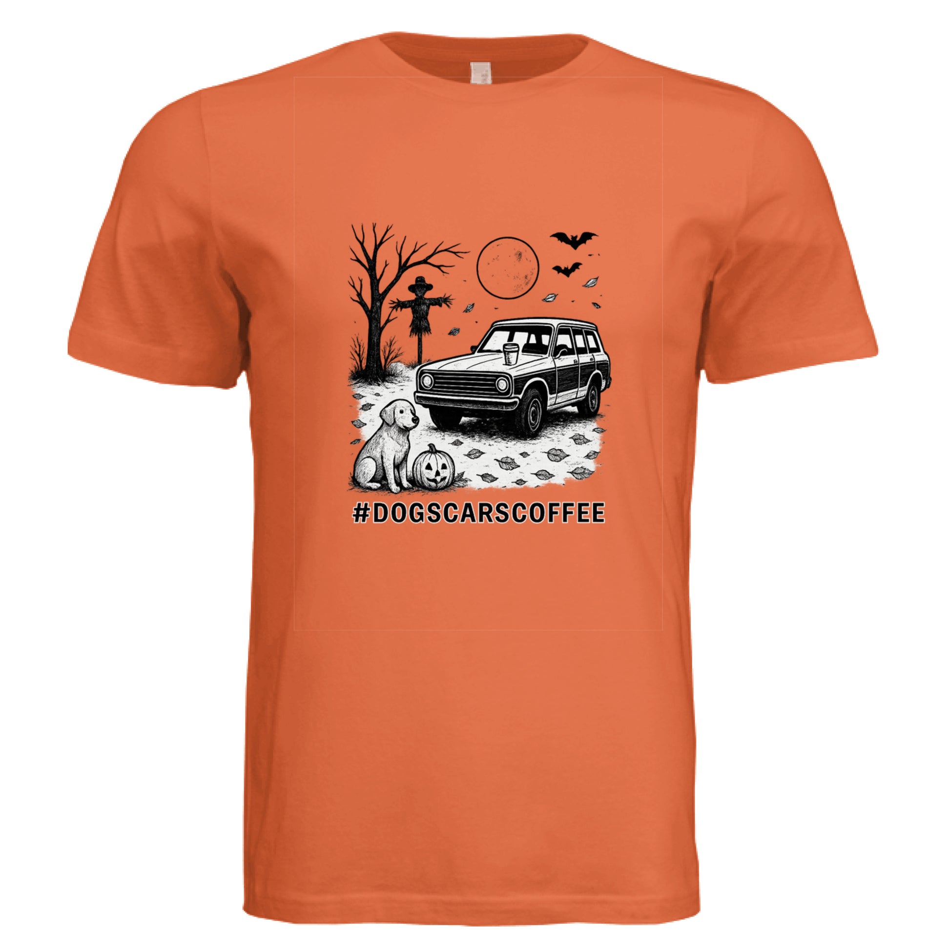 Solid Orange Triblend - FRONT